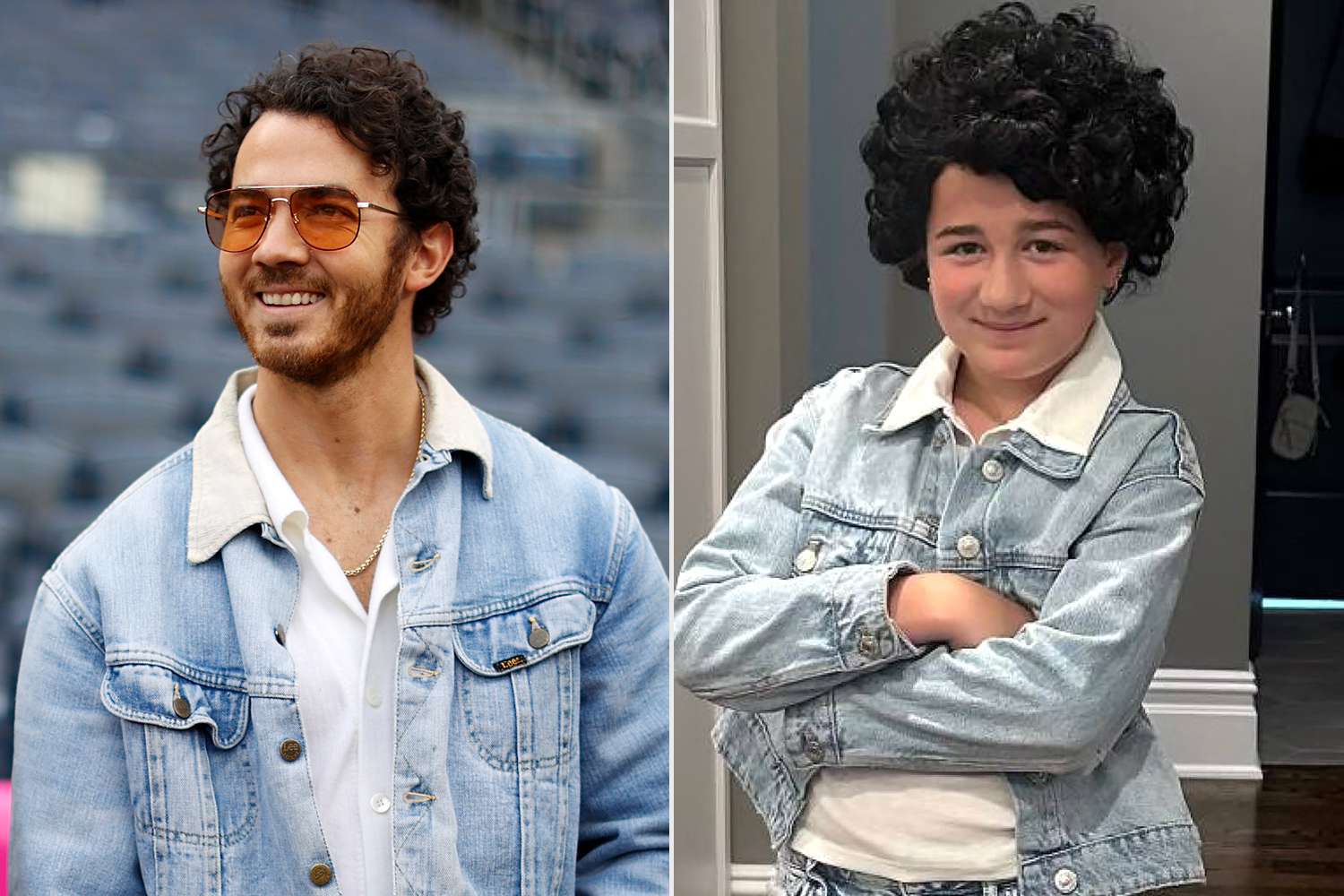 Kevin Jonas’ Daughter Dons Wig and Dresses Up As Him for New Jersey Day