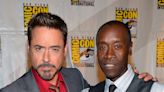 Don Cheadle responds to Robert Downey Jr.'s casting as Doctor Doom — and whether they'll share the screen again in a Marvel movie