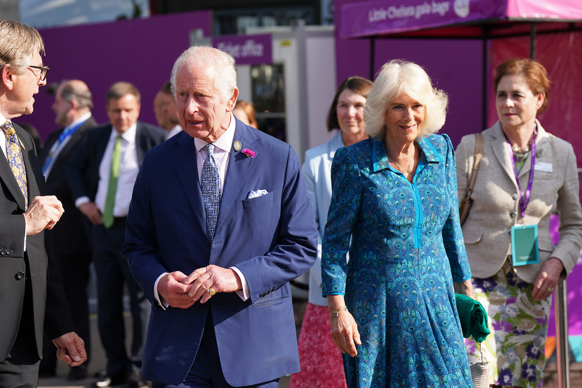 Queen Camilla Seemingly Honored Husband King Charles III With ‘Poignant’ Flower Bouquet