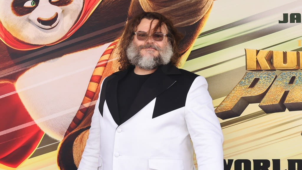 Jack Black Delivers Viral Speech at President Biden’s Star-Studded Fundraiser in “Kick A** American Flag Overalls”