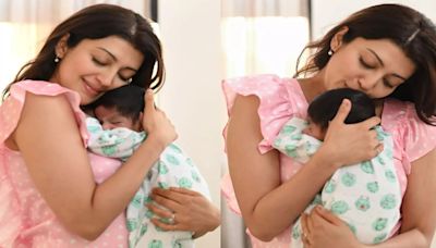 Actress Pranita Subhash Shares First Glimpse Of Her Baby Boy