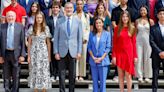 Leonor y Sofía aparecen por sorpresa en una audiencia de los Reyes con alumnos de su internado galés