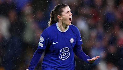 VIDEO: Chelsea icon Maren Mjelde breaks down in tears while announcing she is departing Blues at the end of the season | Goal.com English Qatar