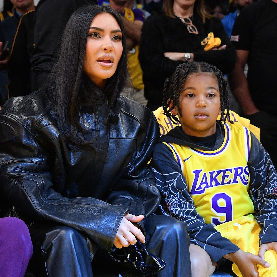 Kim Kardashian Reveals Son Saint Signed “Extensive Contract" Before Starting His YouTube Channel - E! Online