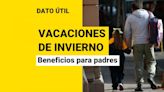 Vacaciones de invierno: Estos son los beneficios laborales para padres y apoderados durante el receso de clases