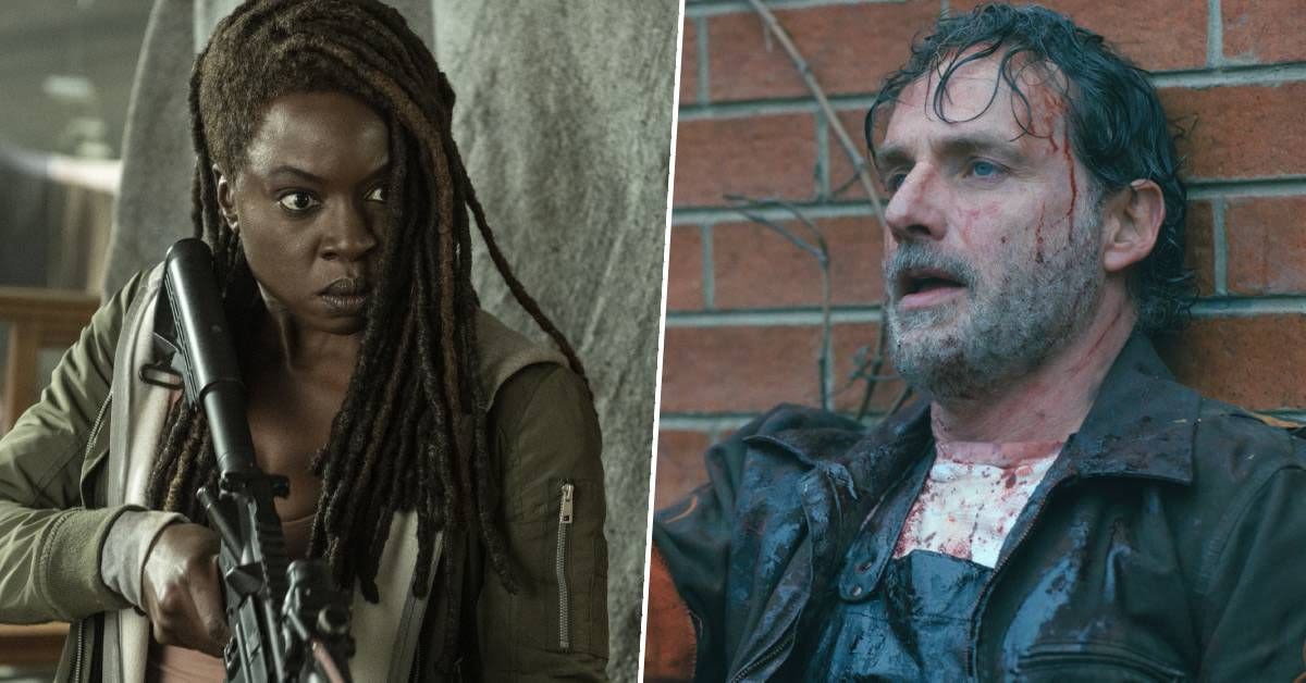 The Walking Dead star Danai Gurira talks that intense Rick and Michonne reunion in The Ones Who Live episode 1