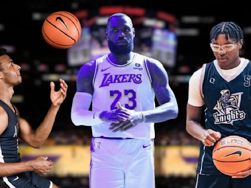 Bryce James Comments On Rumors Of Playing With Dad LeBron In NBA After Lakers Draft Brother Bronny