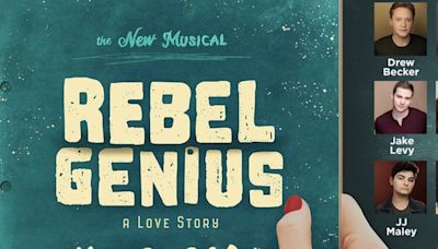 New Musical REBEL GENIUS Makes Its NYC Premiere At 54 Below This Week