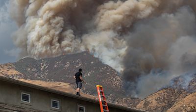 Lightning, hail, strong winds, flash flood warnings: SoCal has a serious case of fire weather