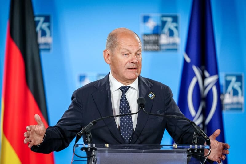 Scholz says US missiles in Germany will help in 'preventing a war'