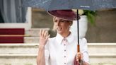 Zara Tindall Came to Garden Party Prepared for Rain with a Surprise Accessory (Hint: It's Not Her Umbrella!)