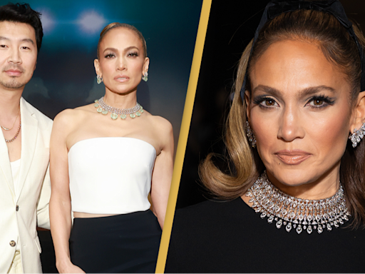 Jennifer Lopez's co-star steps in after she's directly asked about Ben Affleck divorce rumors