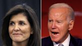 Nikki Haley mocked Joe Biden for his age, predicting that he'll die in 5 years and won't live to see the end of a second term