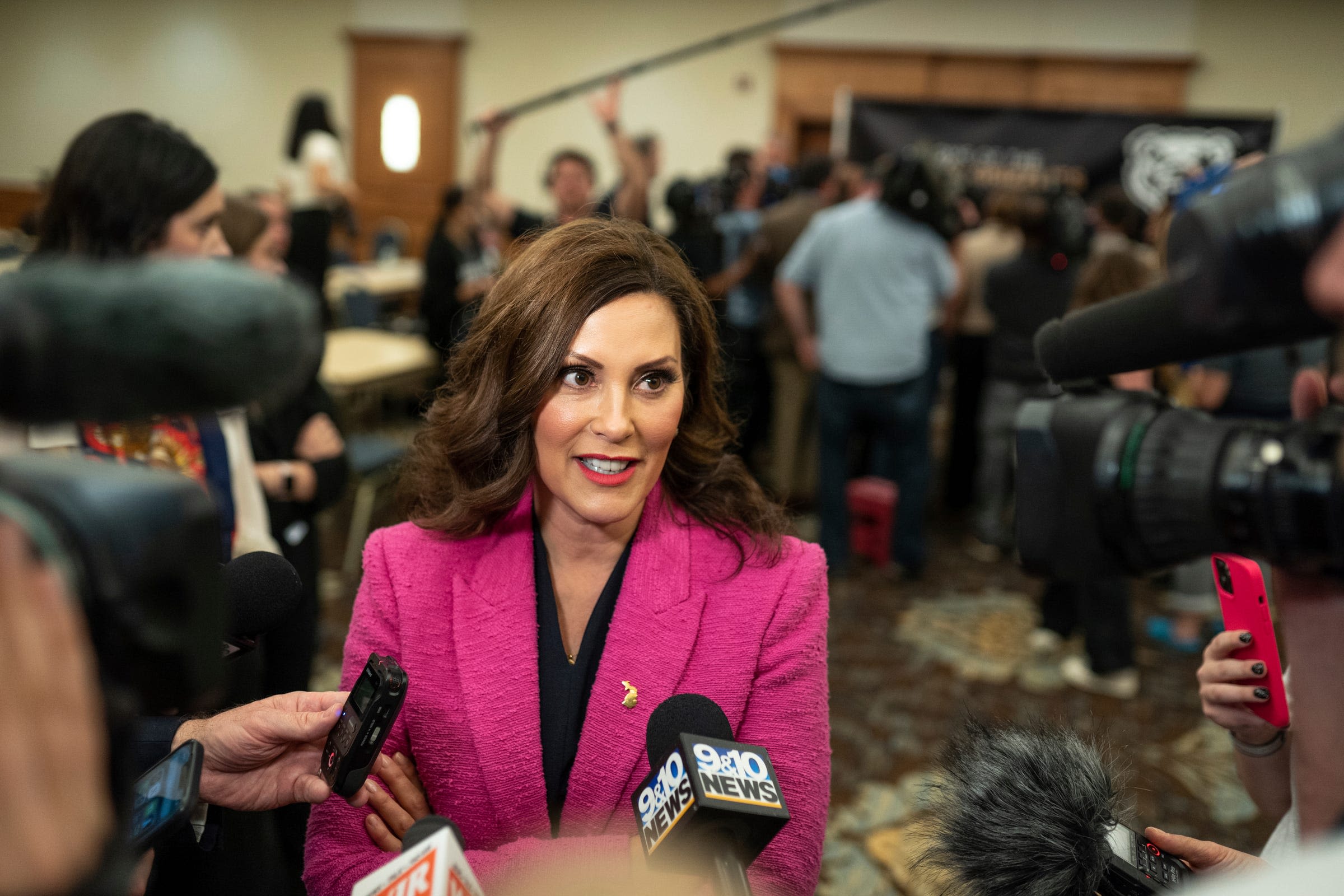 Whitmer on reports Harris campaign vetting her as VP: 'I've not been asked for anything'