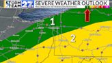 Strong storms possible on Wednesday