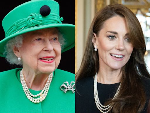 Times Kate Middleton Wore Queen Elizabeth II’s Jewelry: Photos