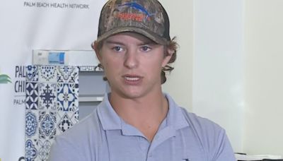 24-year-old speaks out after falling into shark-filled marina: 'I got very lucky'