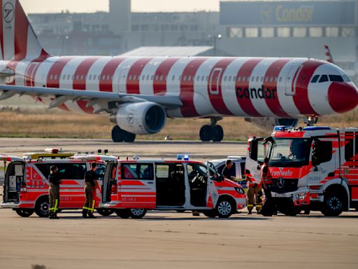 Climate protest at Frankfurt Airport forces a temporary halt to flights