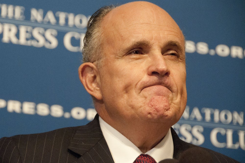 Rudy Giuliani's Legal Troubles Deepen: Former Georgia Election Workers Seek To Seize Assets