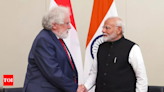 PM Modi a spiritual person, more leaders should be: Austrian Nobel laureate | India News - Times of India