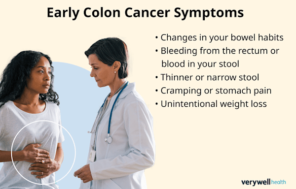 Symptoms That May Signal Early Colon Cancer