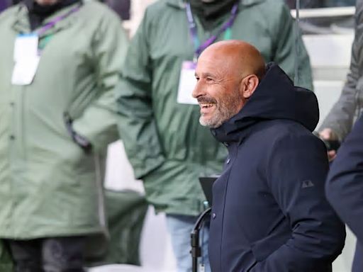 Fiorentina, Italiano come Prandelli: dopo il gol di Biraghi il bacio alla giornalista