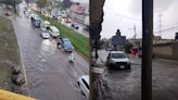 Lluvias provocan inundaciones en vialidades de Cuautitlán Izcalli