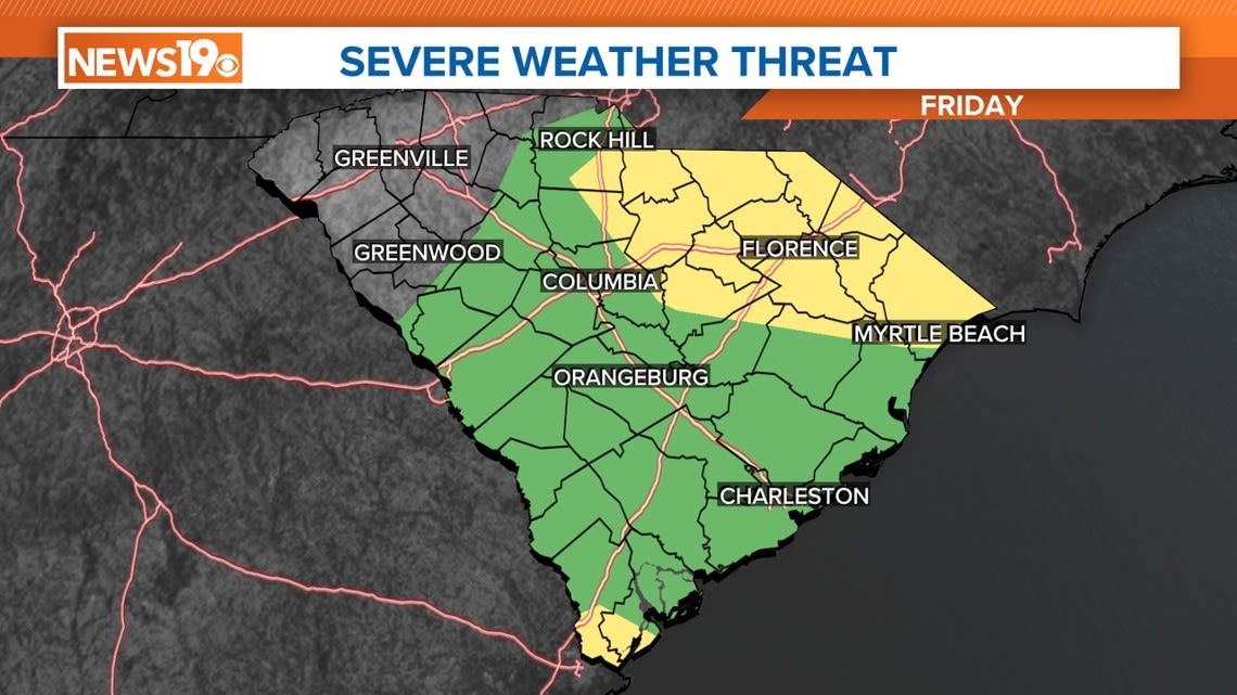 Storms are possible today, great Mother's Day weekend weather ahead