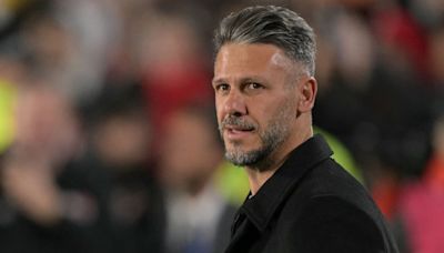 La CURIOSA explicación de Martín Demichelis sobre por qué fueron suplentes Miguel Borja y Franco Armani en River