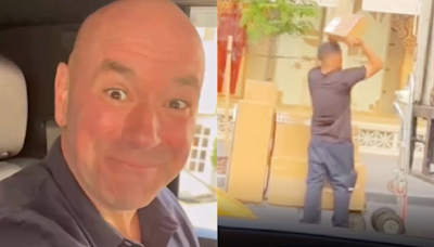 FedEx reportedly fires worker chucking boxes in viral video from UFC CEO Dana White