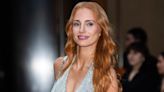 Jessica Chastain Gives Naomi Campbell's '90s Runway Top a Twirl