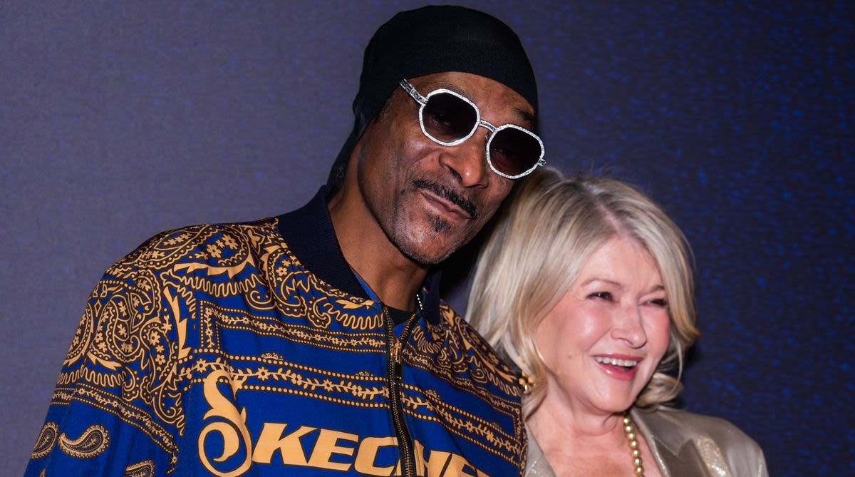 Snoop Dogg Surprises BFF Martha Stewart in Honor of Her 83rd Birthday During Paris Olympics