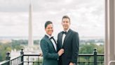 These Grooms Chose an Iconic Downtown Hotel for Their City-Chic Nuptials in Washington, D.C.