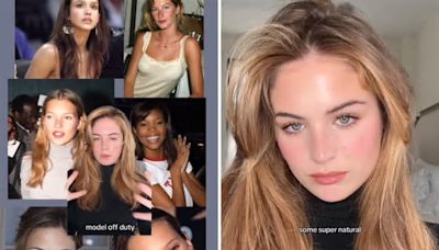 Makeup Artist Describes How To Achieve Perfect 90s 'Model off Duty' Look