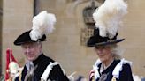 Charles and Camilla lead royal family at Order of the Garter celebrations