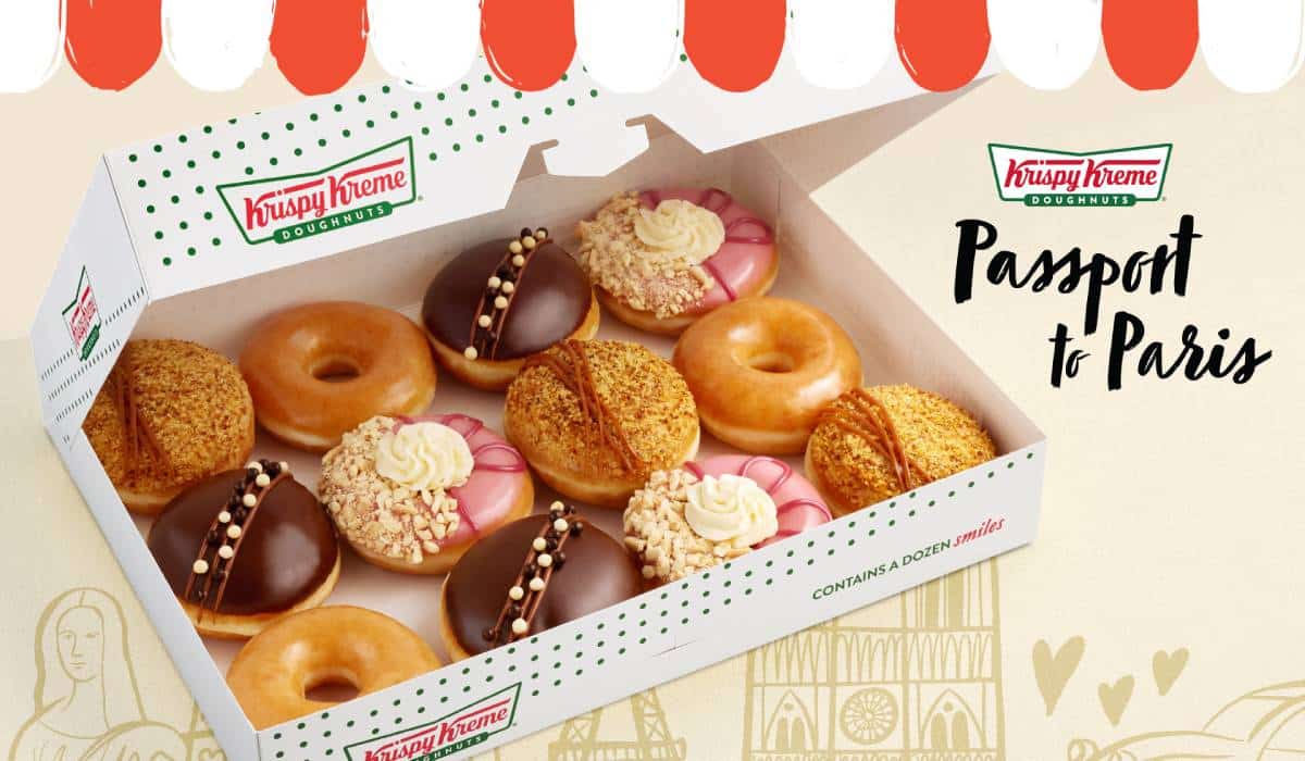 Krispy Kreme Releases Doughnuts Inspired by Paris