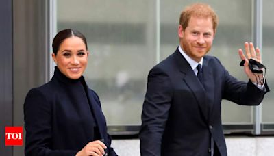 Prince Harry 'won't bring wife Meghan Markle back' to UK, here's why - Times of India