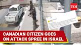 Canadian Citizen Goes Berserk In Israel; Attempts Knife Attack, Screams 'IDF Is Killing Gazans'