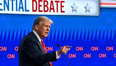 Trump Repeats His Same Old Abortion Lies During Debate