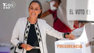 墨西哥史上首位女總統 61歲克勞迪婭打破性別天花板得近6成選票