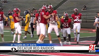 WAAY's 31 Teams in 31 Days high school football spotlight: Decatur Red Raiders