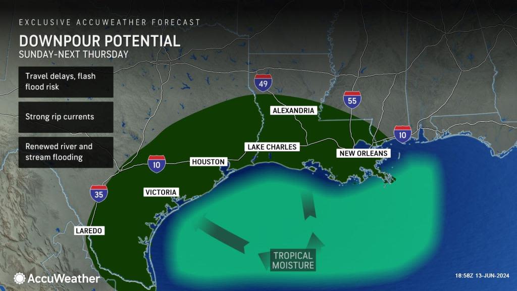 Gulf of Mexico likely to spin up a tropical system next week, AccuWeather hurricane experts warn