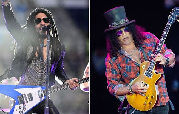 Lenny Kravitz on how he finally collaborated with his high-school classmate Slash