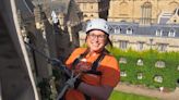 University of Oxford college hosts charity abseil