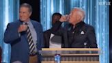 Robert Kraft, Bill Belichick appear to bury Patriots hatchet with awkward toast at Tom Brady roast