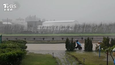 雨彈逼近！澎湖大雷雨 馬公時雨量破61.5毫米