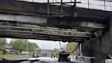 Traffic snarled as workers begin removing bridge over I-95 following truck fire in Connecticut