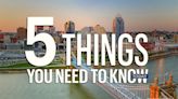 Five things you need to know today, and go take a walk - Cincinnati Business Courier