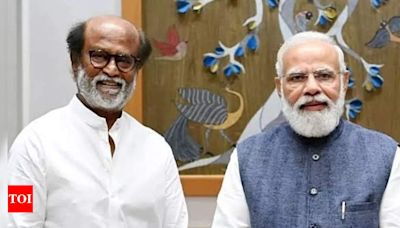 PM Modi inquires about Superstar Rajinikanth's health, wishes him a speedy recovery after hospitalization - Times of India