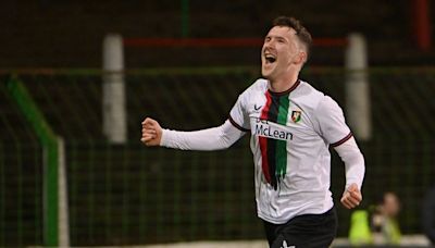 Bobby Burns linked with Irish League exit as Cliftonville step up striker hunt
